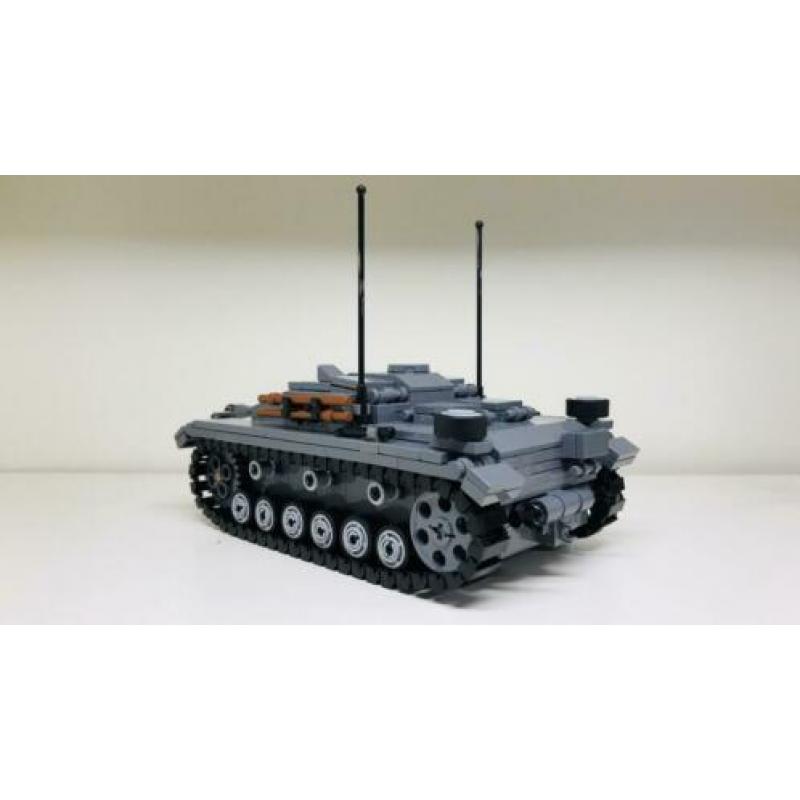 WW2 Duitse Stug III Ausf. F van LEGO (BrickMania)