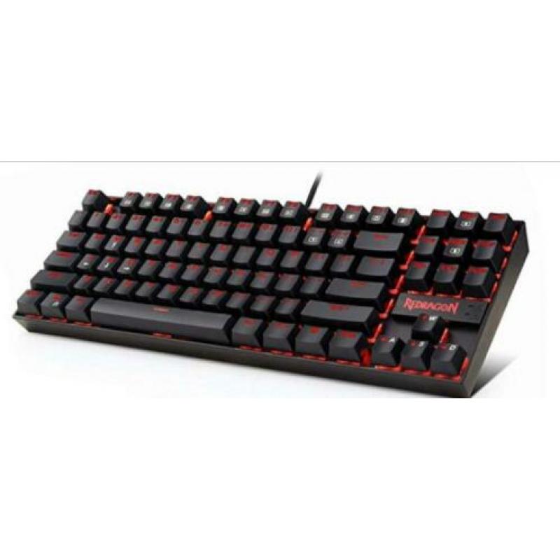 Redragon k552 gaming toetsenbord (mechanisch) met muismat