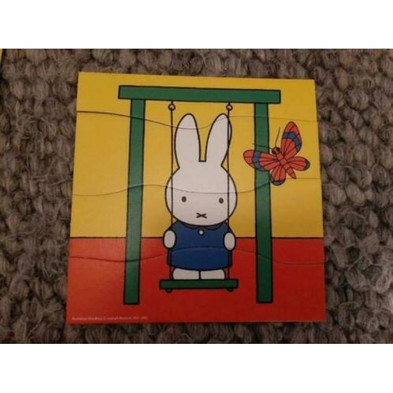 Nijntje puzzels 4 stuks, vanaf 1,5 jaar