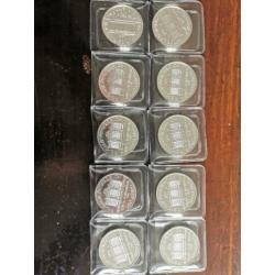 Zilveren Wiener Philharmonik munten 1 troy ounce