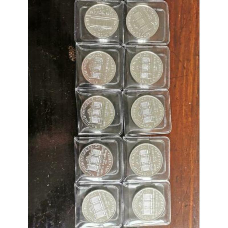 Zilveren Wiener Philharmonik munten 1 troy ounce