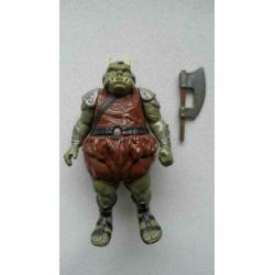 vintage star wars Gamorrean Guard met bijl origineel