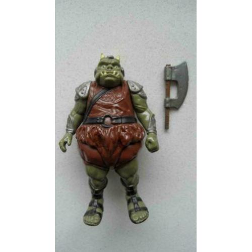 vintage star wars Gamorrean Guard met bijl origineel