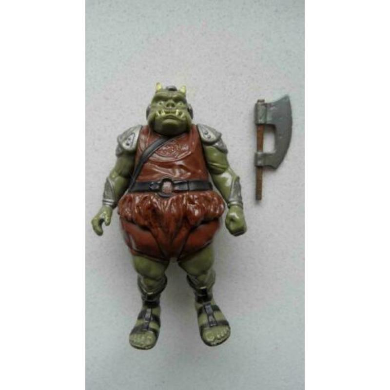 vintage star wars Gamorrean Guard met bijl origineel