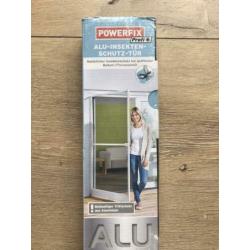 Powerfix hor deur max 210x100 aluminium wit