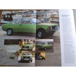 BMW 3 serie e21 folder uit 1976 in keurige staat