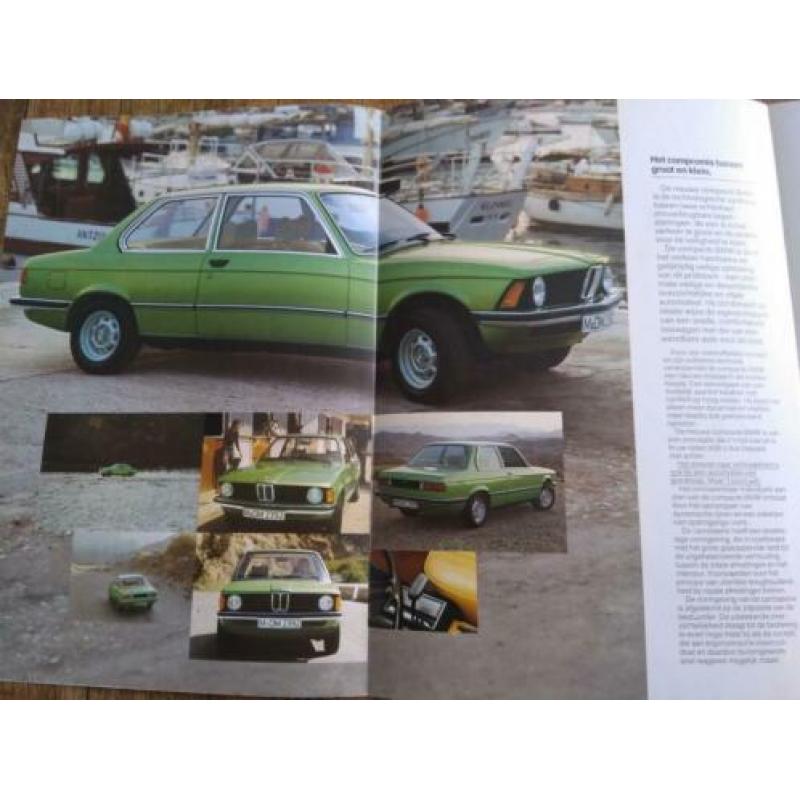BMW 3 serie e21 folder uit 1976 in keurige staat