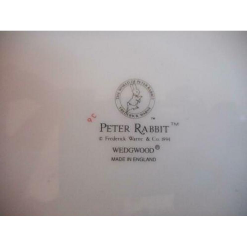 Kerstbord Wedgwood, Peter Rabbit 1994