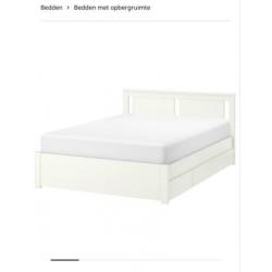 IKEA 2 persoonsbed 160x200 ZGAN