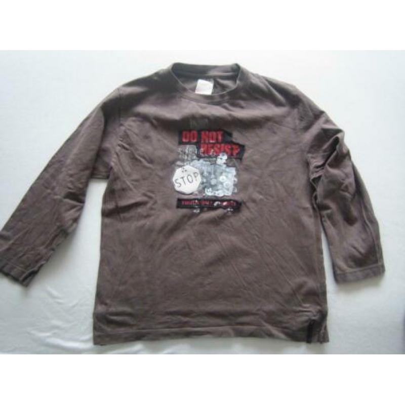 grijze trui Eager Beaver maat 128