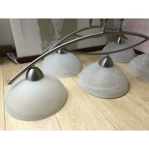 2 mooie gebruikte hang lampen