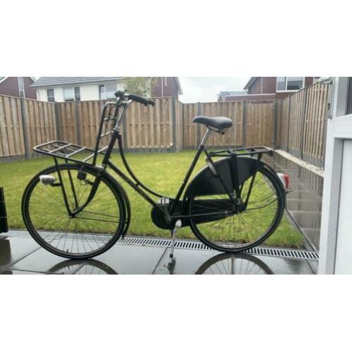Gazelle omafiets origineel klassiek zwart