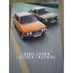 BMW 3 serie e21 folder uit 1976 in keurige staat