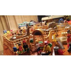 Playmobil oude dierentuin met kiosk