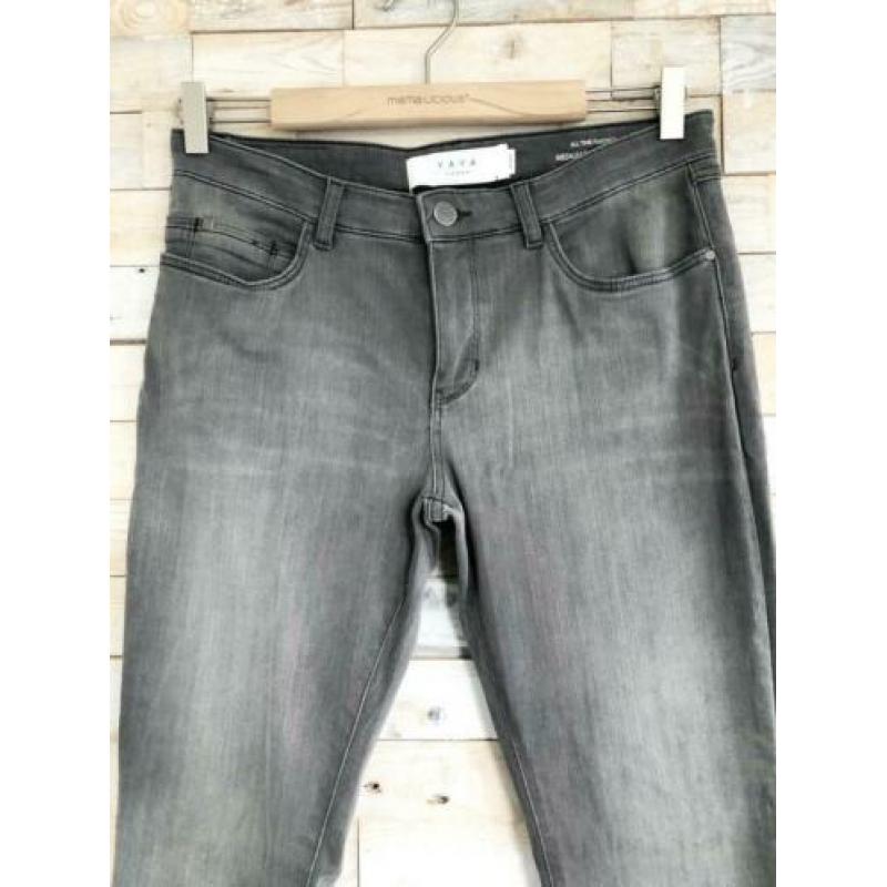 Yaya grijze jeans skinny, maat 44 - NP 79,95 - deloox