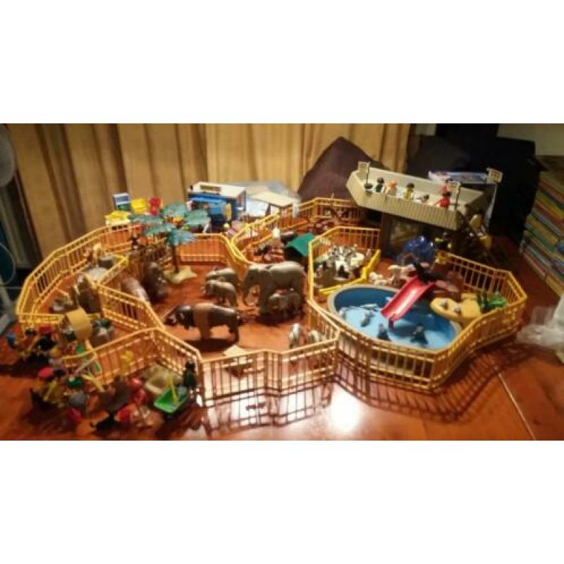 Playmobil oude dierentuin met kiosk