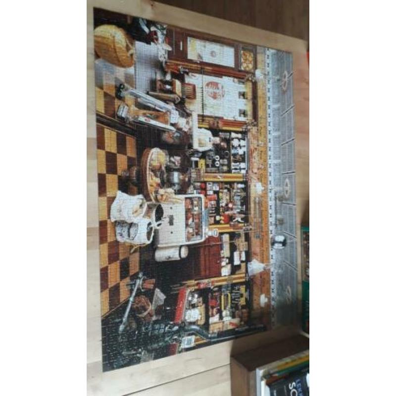 bijzondere jumbo puzzle, 1000 stukjes, leuke details