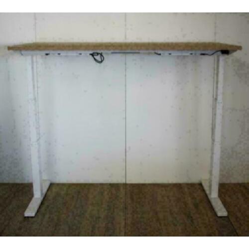 Zit-Sta Bureau's, Elektrisch, Nieuw, 160x80cm, Natuur Eiken