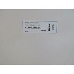 Komplement lade's (50x58)