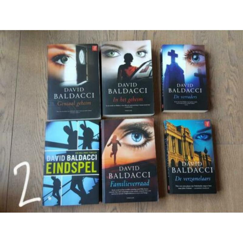 Boeken! O.a. Dan Brown, David Baldacci, Michael Connelly....