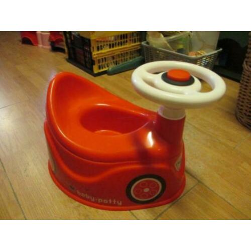 Big Bobby Plas Potje / Baby Potty met Stuurtje