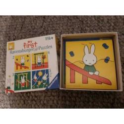 Nijntje puzzels 4 stuks, vanaf 1,5 jaar