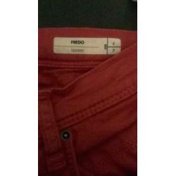 ANTONY MORATO skinny rode jeans mt 7 (128), nieuw, nu koopje