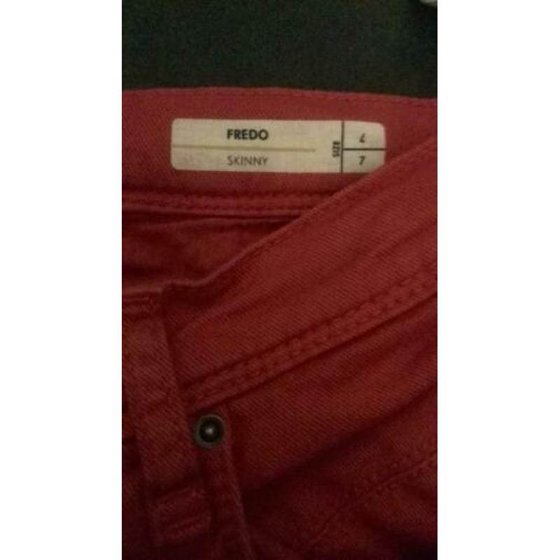 ANTONY MORATO skinny rode jeans mt 7 (128), nieuw, nu koopje