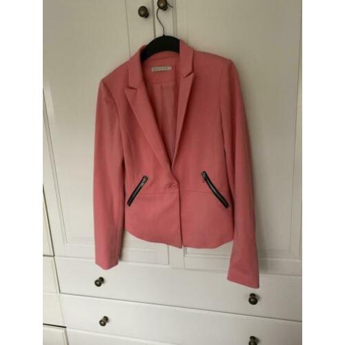 Only colbert vest jas blazer roze maat 40 dus M.