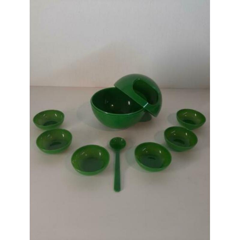 Mooie vintage pindaset jaren 70 compleet.