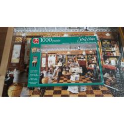 bijzondere jumbo puzzle, 1000 stukjes, leuke details