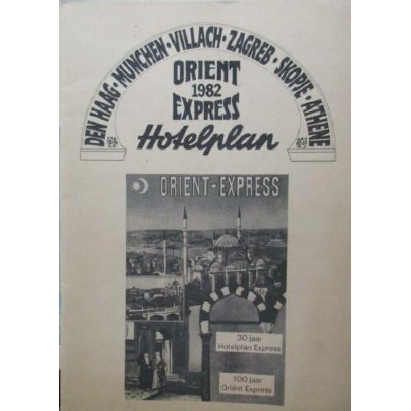Special uitgave Oriënt Expressreis 1982