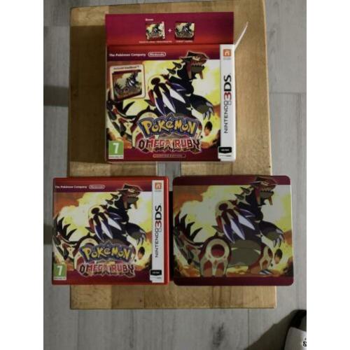 Pokemon Omega Ruby Limited Edition *Complete National Dex*