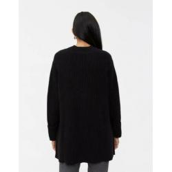 HOPE Stockholm trui katoen zwart maat S 36 oversized EGF