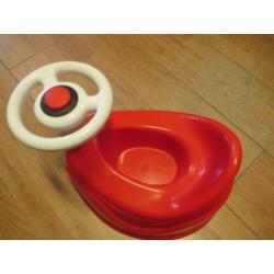 Big Bobby Plas Potje / Baby Potty met Stuurtje