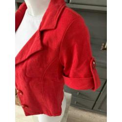 Leuke bolero blazer van Enjoy maat S - shoudervulling