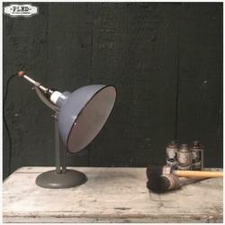 Oude werkplaatslamp Lamp Tafellamp Bureaulamp