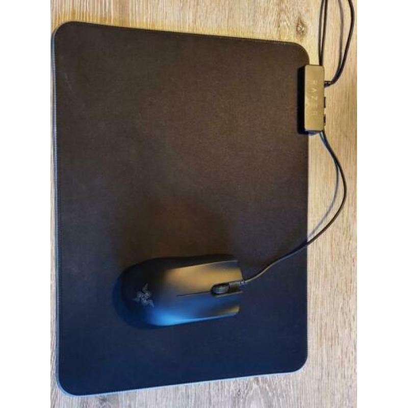 Razer muis en muismat rgb
