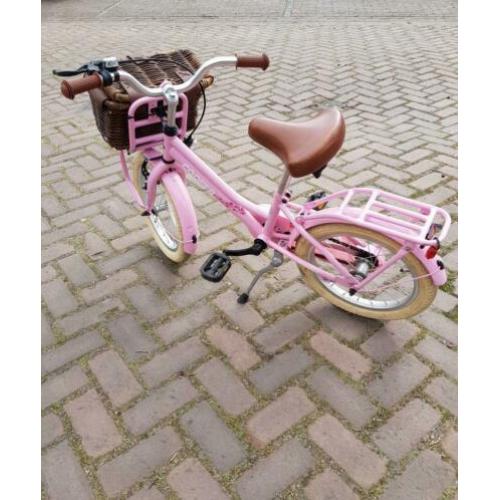 Spirit urban meisjesfiets roze 16 inch