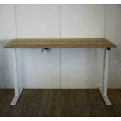 Zit-Sta Bureau's, Elektrisch, Nieuw, 160x80cm, Natuur Eiken