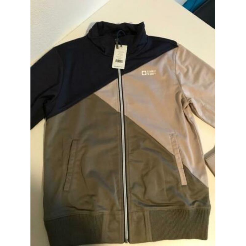sportief jasje tumble & dry mt 158-164 (valt ruim)