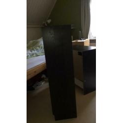 Ladekast en kastje Ikea zwart