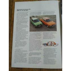 BMW 3 serie e21 folder uit 1976 in keurige staat