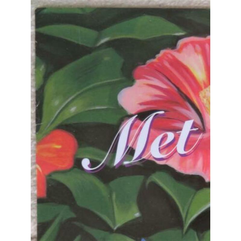 Martin Air poster; met Tessa naar Tobago.