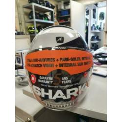Shark nano jethelm. Wit, nieuw maat M OUTLET