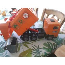Bruder vuilnisauto met container