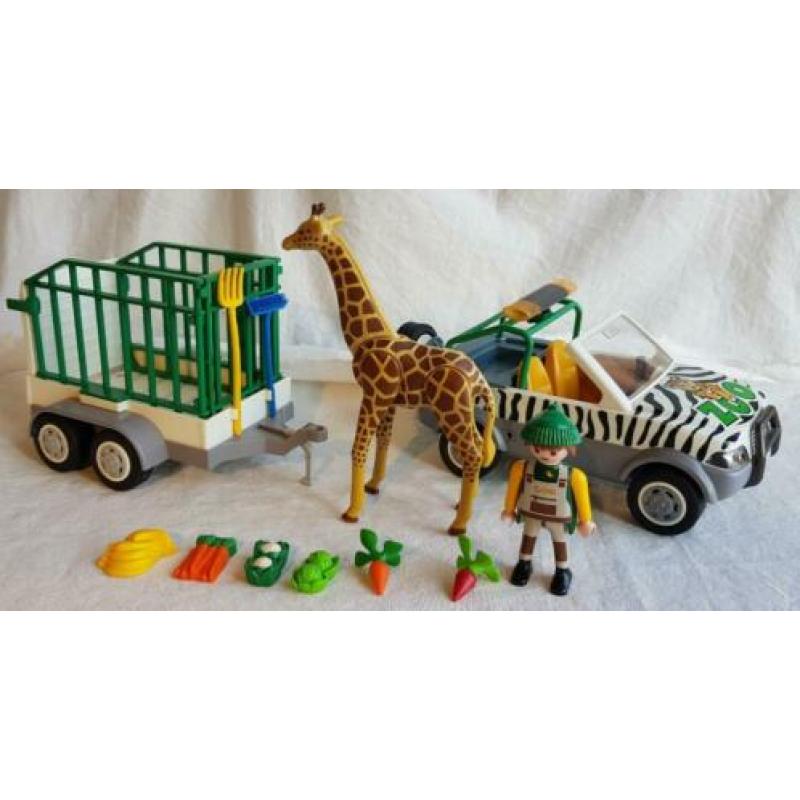 Playmobil 4855 Dierentuin Dierentransport