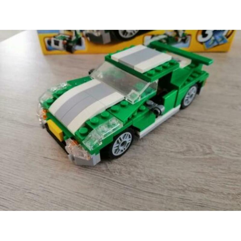 Lego Creator 6743 Straatrace 3in1 set met doos en boekjes