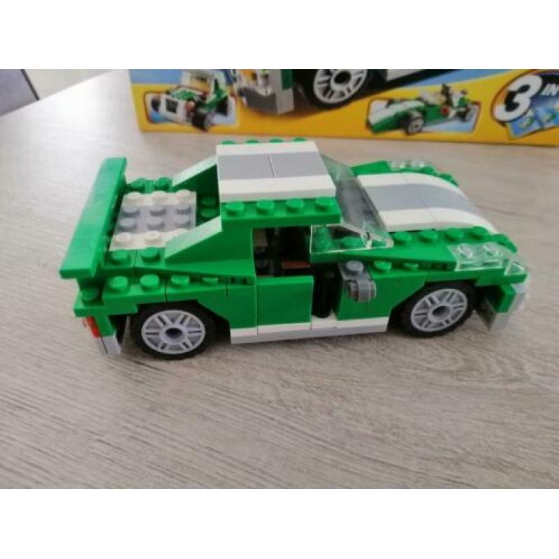 Lego Creator 6743 Straatrace 3in1 set met doos en boekjes