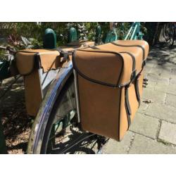Vintage fietstassen